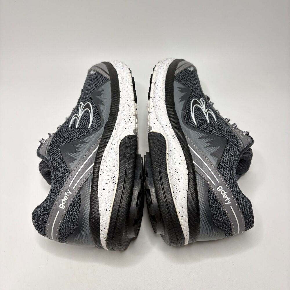 GDEFY Gravity Defyer Gray Black White Workout Walking Sneakers Womens Size 9 - Picture 6 of 9